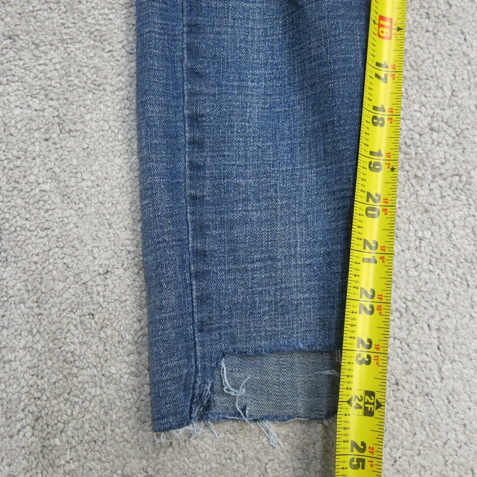 American Eagle Jeans Womens 2 Blue Low Rise Jegging Jeans Denim Super Stretch