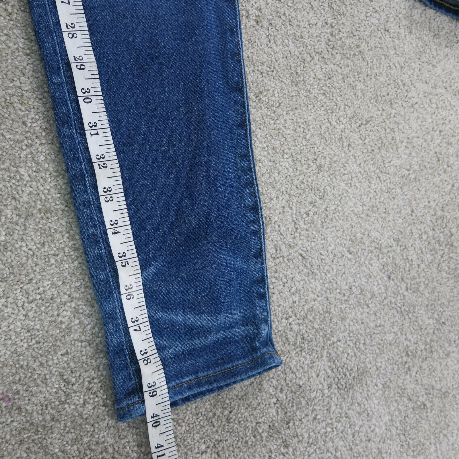 American Eagle Outfitters Jeans Women Skinny Leg Airflex Belt Loop Blue Size 29W