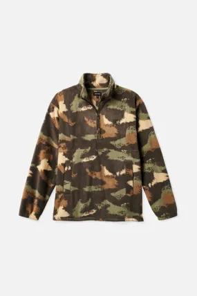 Blanket Fleece 1/2 Zip - Brushed Camo