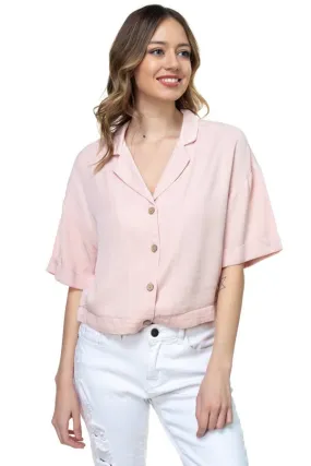 Boxy Button Down Shirt