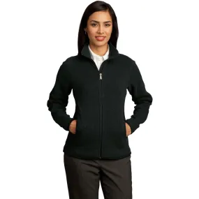 CLOSEOUT - Red House Ladies Sweater Fleece Full-Zip Jacket