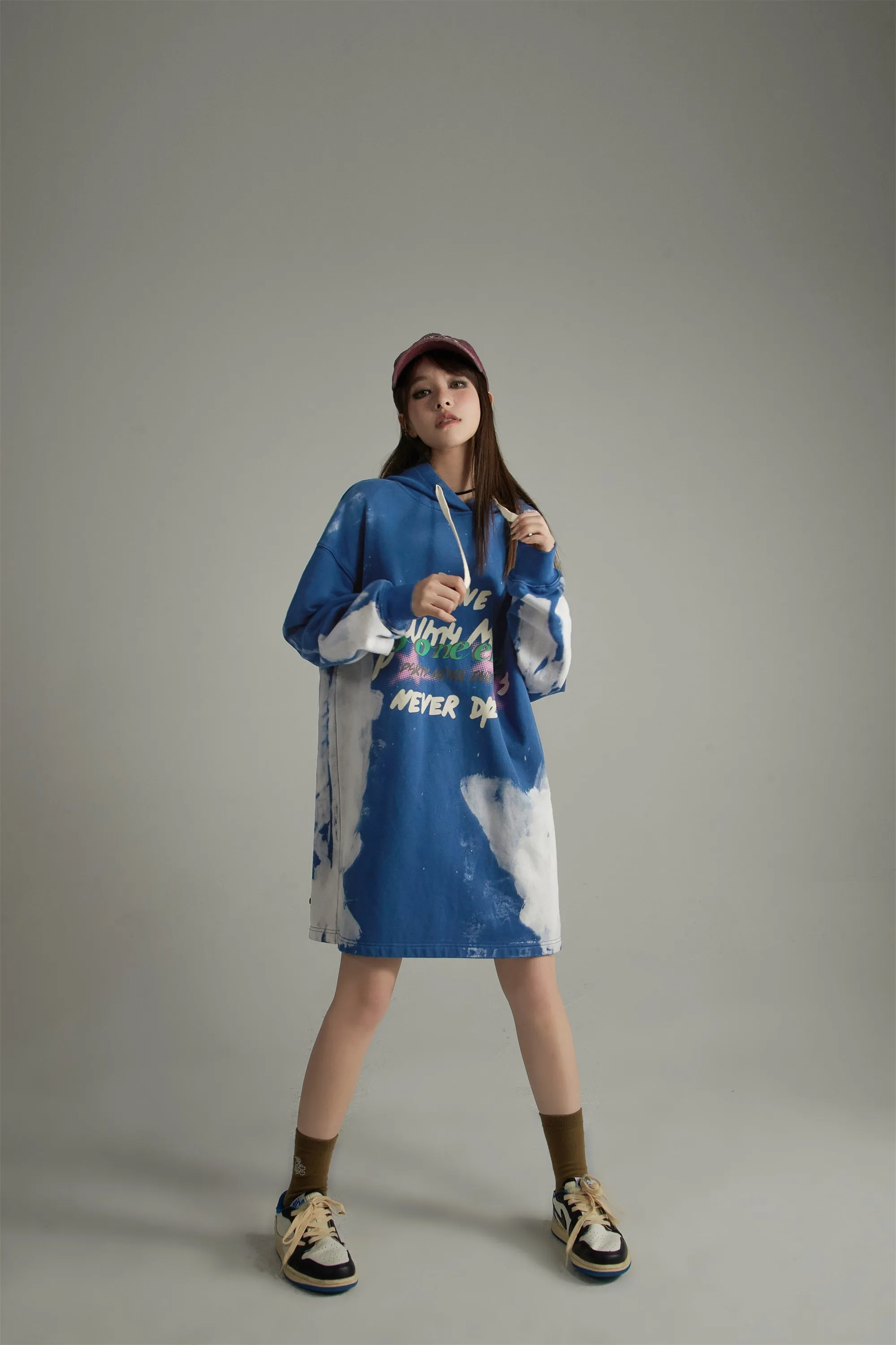 Cloud Loose Fit Hoodie Dress