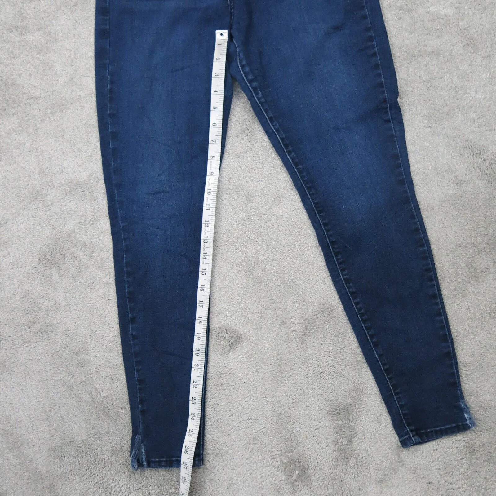 Denizen From Levis Womens Jeans Denim Super Skinny Stretch High Rise Blue SZ W31