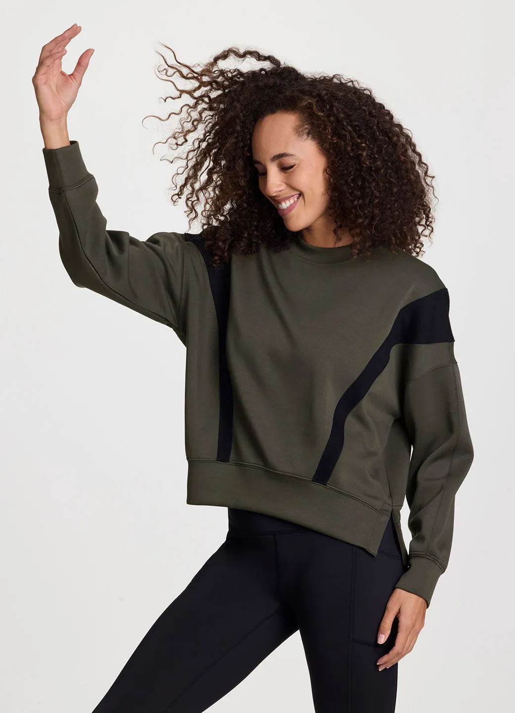 Everyday Scuba Cropped Sweatshirt