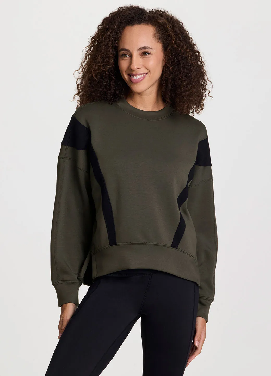 Everyday Scuba Cropped Sweatshirt