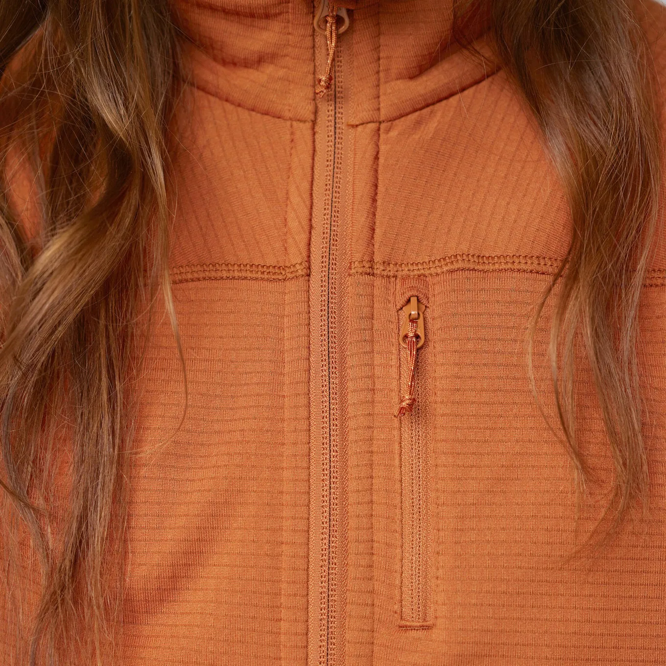 Fjallraven W Abisko Lite Fleece Jacket TERRACOTTA