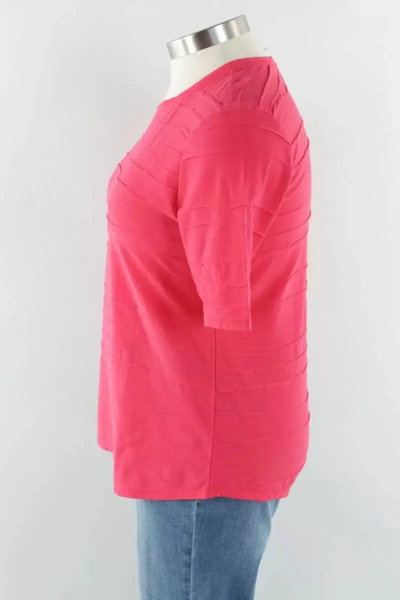 Habitat Sale, 16527 Elbow Sleeve Tee, Rose 50% Off Regular Price