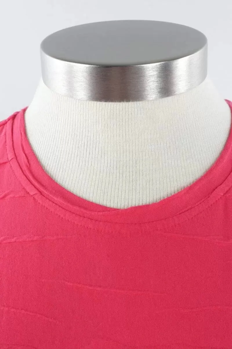 Habitat Sale, 16527 Elbow Sleeve Tee, Rose 50% Off Regular Price