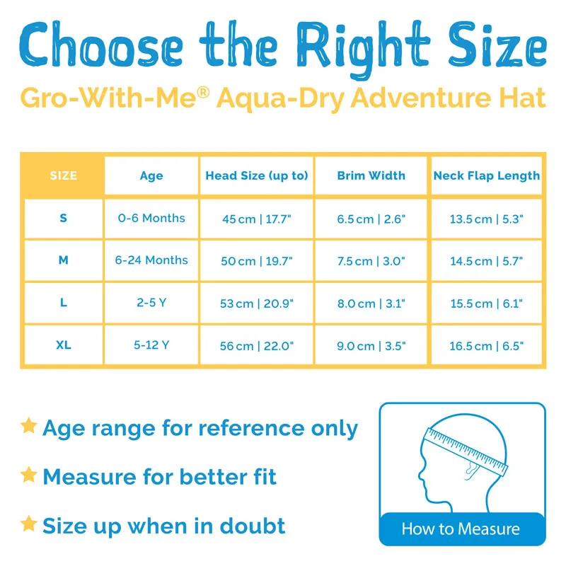 Jan & Jul Gro-with-me Aqua Dry Adventure Hat - Light Pink