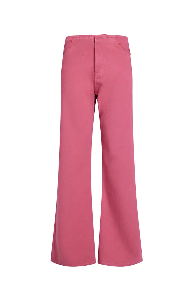 Lioness Practical Magic Hot Pink Jeans