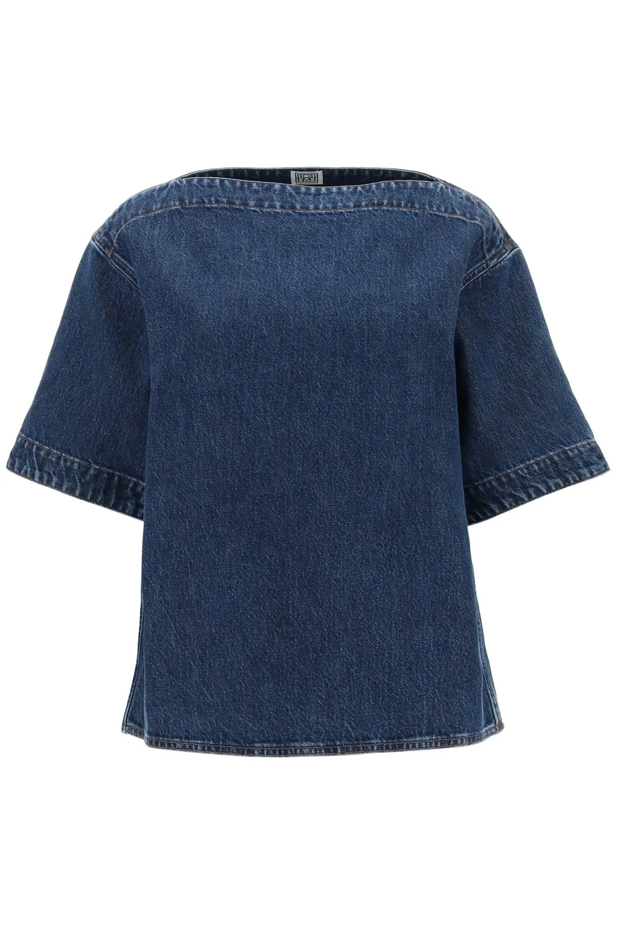 Toteme boxy denim top