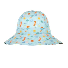 Tropical Reef Wide Brim Infant Sunhat