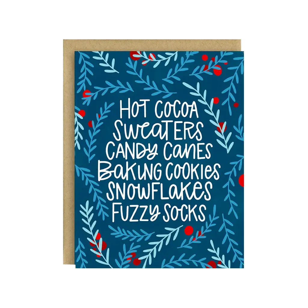 Winter Bucket List Holiday Card