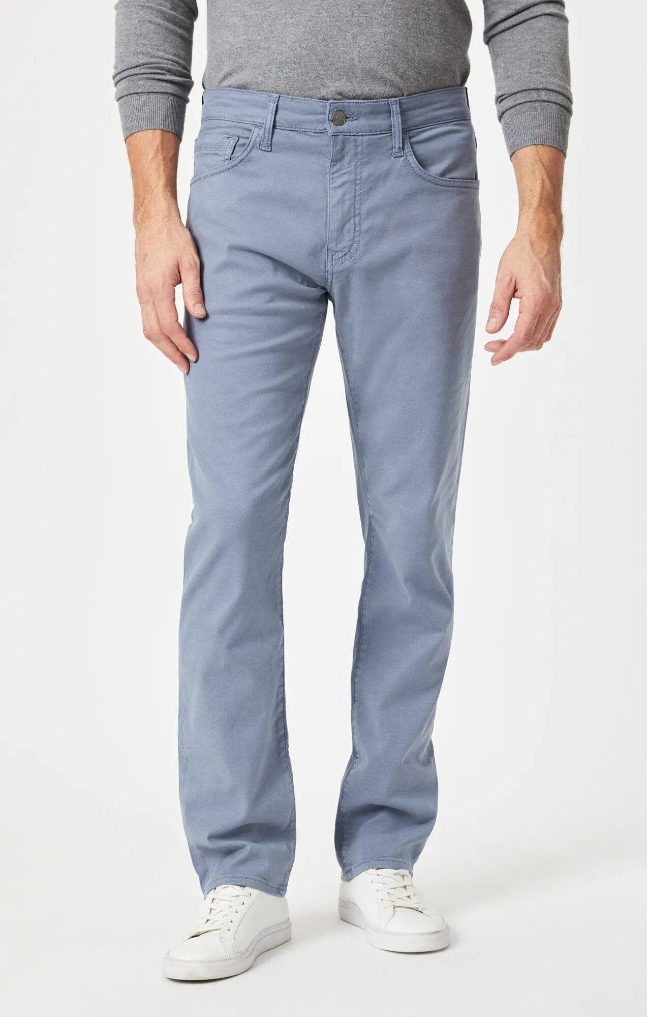 ZACH STRAIGHT LEG IN FLINT STONE LUXE TWILL